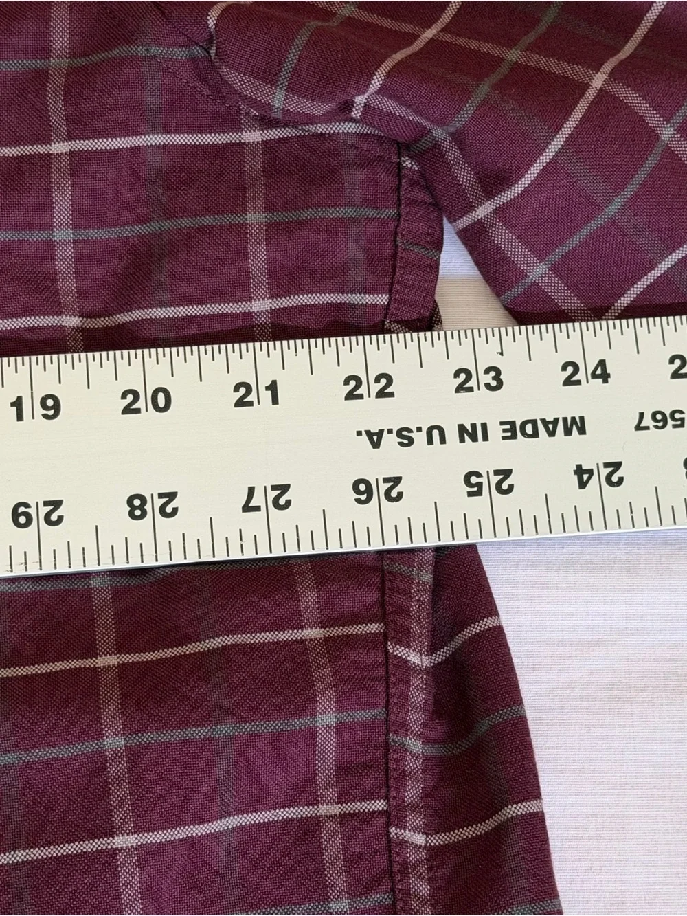 J. Crew Oxford Flex Shirt Men Extra Large Burgundy Button Down 100 % Cotton NEW